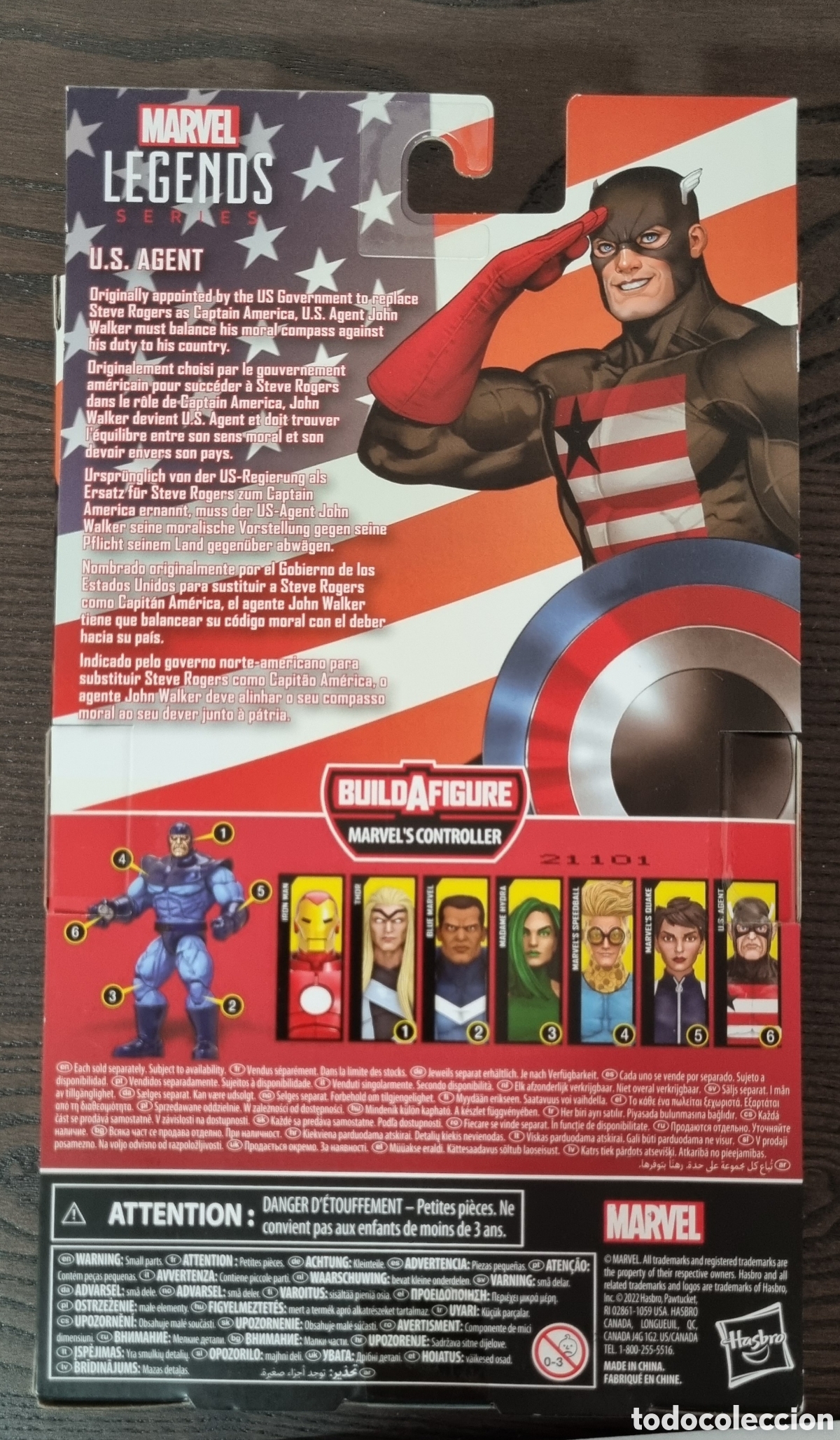 Figuras y mu&ntilde;ecos Marvel: Figura legends U.S.AGENT capit&aacute;n america - Foto 3