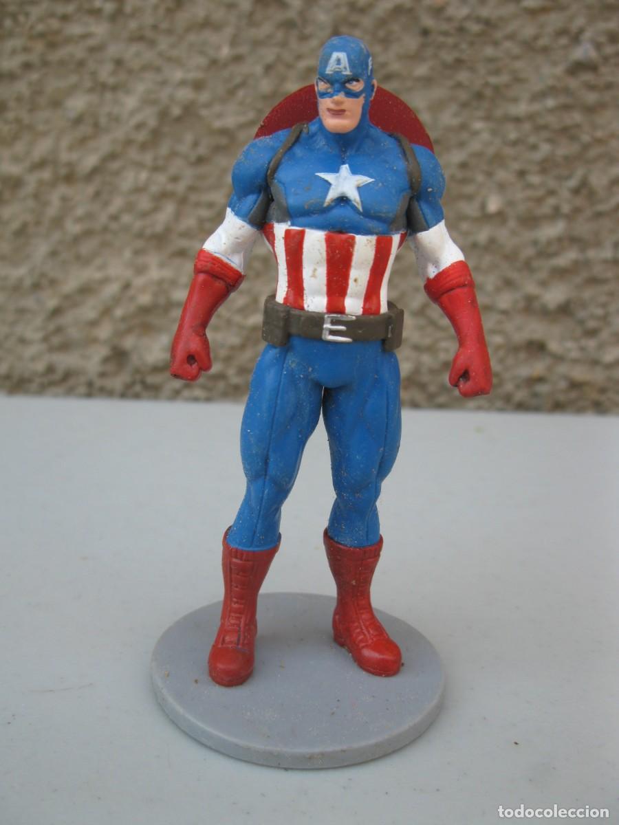 Figuras y mu&ntilde;ecos Marvel: CAPIT&Aacute;N AM&Eacute;RICA - FIGURA DE PVC - MARVEL - DISNEY. - Foto 1