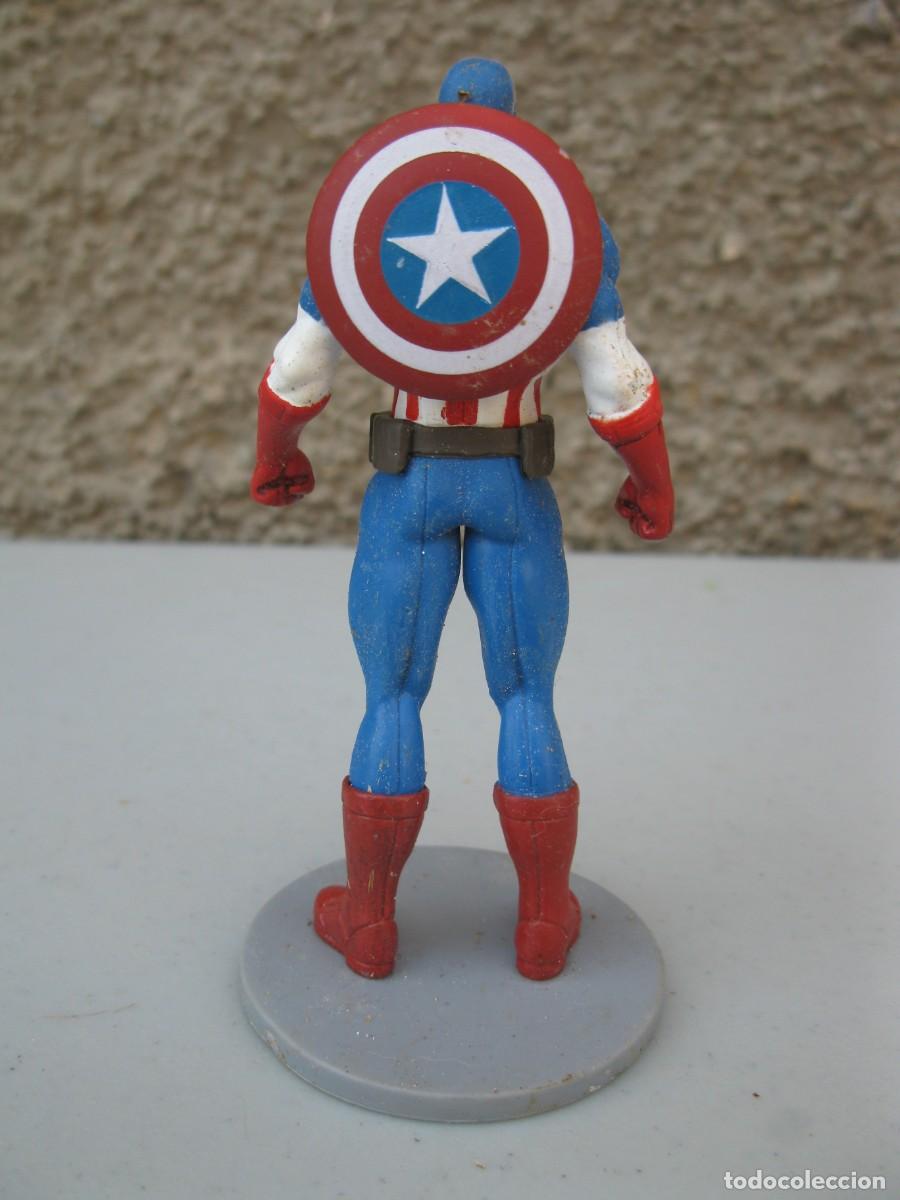 Figuras y mu&ntilde;ecos Marvel: CAPIT&Aacute;N AM&Eacute;RICA - FIGURA DE PVC - MARVEL - DISNEY. - Foto 2