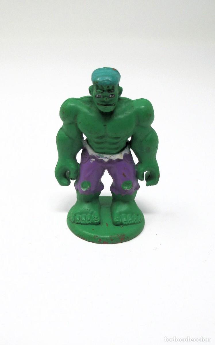 Figuras y mu&ntilde;ecos Marvel: Figura de Hulk - Marvel 2008 - 4 cm de alto - Foto 1
