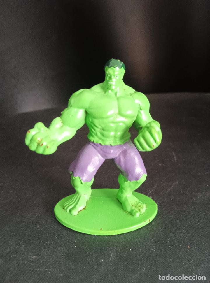 Figuras y mu&ntilde;ecos Marvel: HULK - FIGURA PVC CON BASE - MARVEL LOS VENGADORES - 7CM. - Foto 1