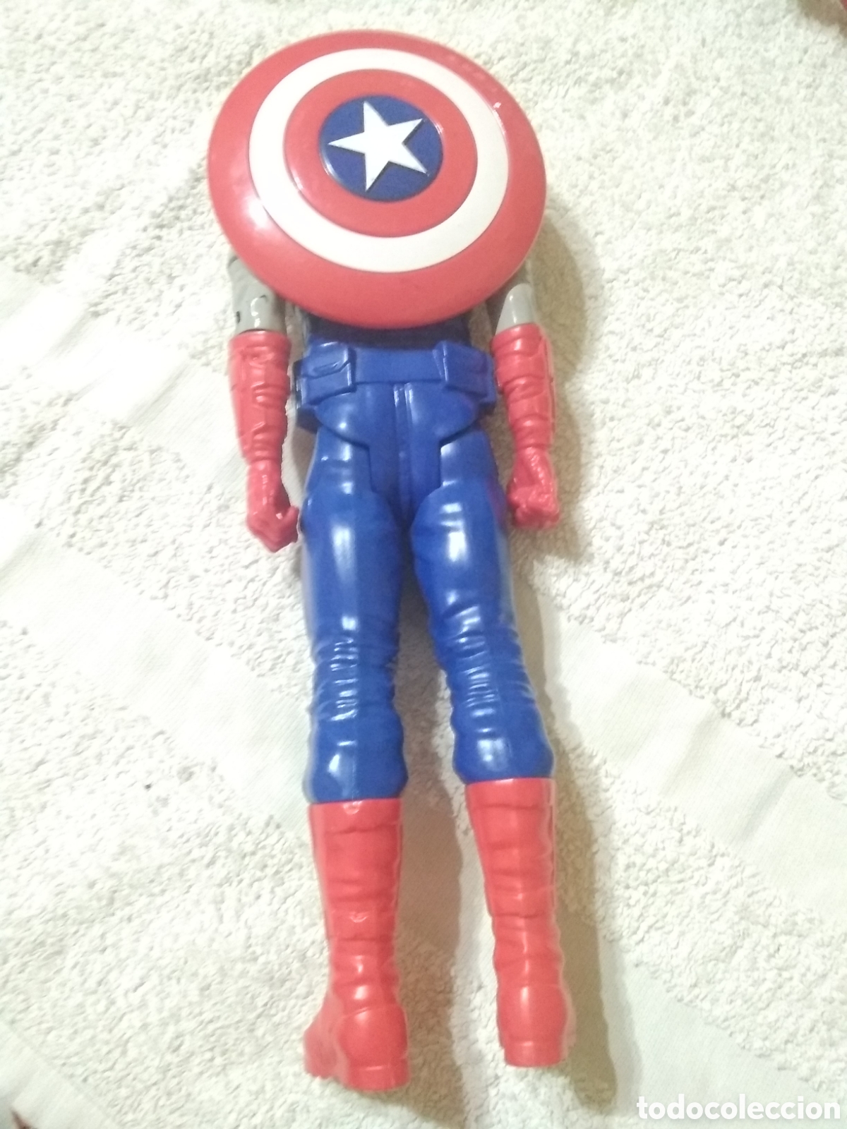 Figuras y mu&ntilde;ecos Marvel: LOTE 9 FIGURAS SUPERH&Eacute;ROES MARVEL / DC COMICS (VISI&Oacute;N, ELECTRO, THOR, ETC...) - 30 CM APROX. - Foto 9