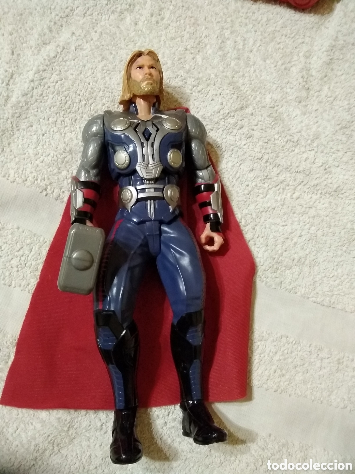 Figuras y mu&ntilde;ecos Marvel: LOTE 9 FIGURAS SUPERH&Eacute;ROES MARVEL / DC COMICS (VISI&Oacute;N, ELECTRO, THOR, ETC...) - 30 CM APROX. - Foto 17