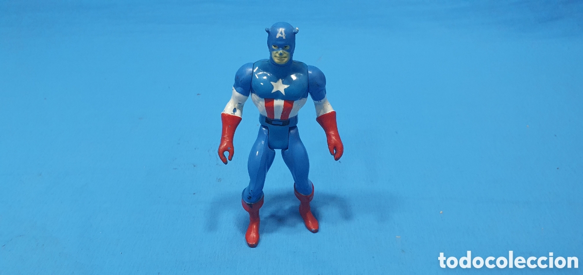 Figuras y mu&ntilde;ecos Marvel: MU&Ntilde;ECO CAPITAN AMERICA 1994 MARVEL COMICS GROUP . SECRET WARS - Foto 1