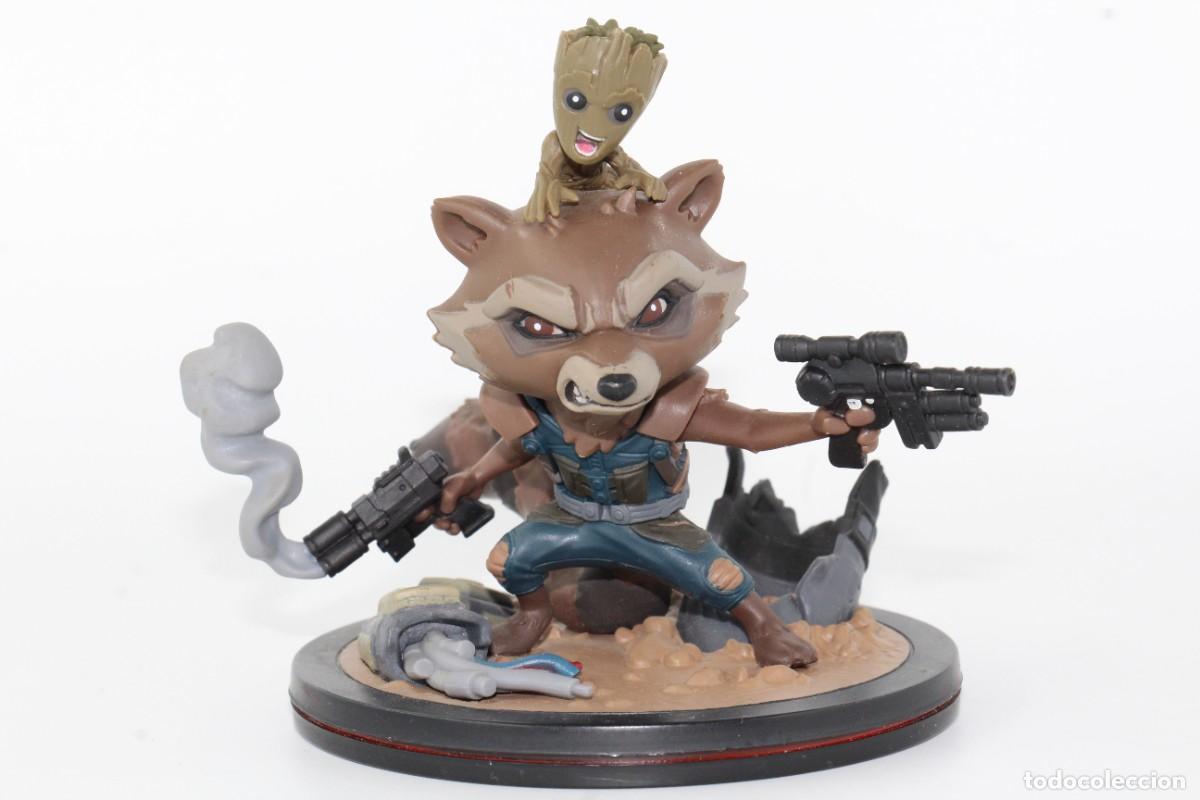 Figuras y mu&ntilde;ecos Marvel: MARVEL 2017 GUARDIANES DE LA GALAXIA VOL.2 Q FIG ROCKET RACOON & GROOT - Foto 1