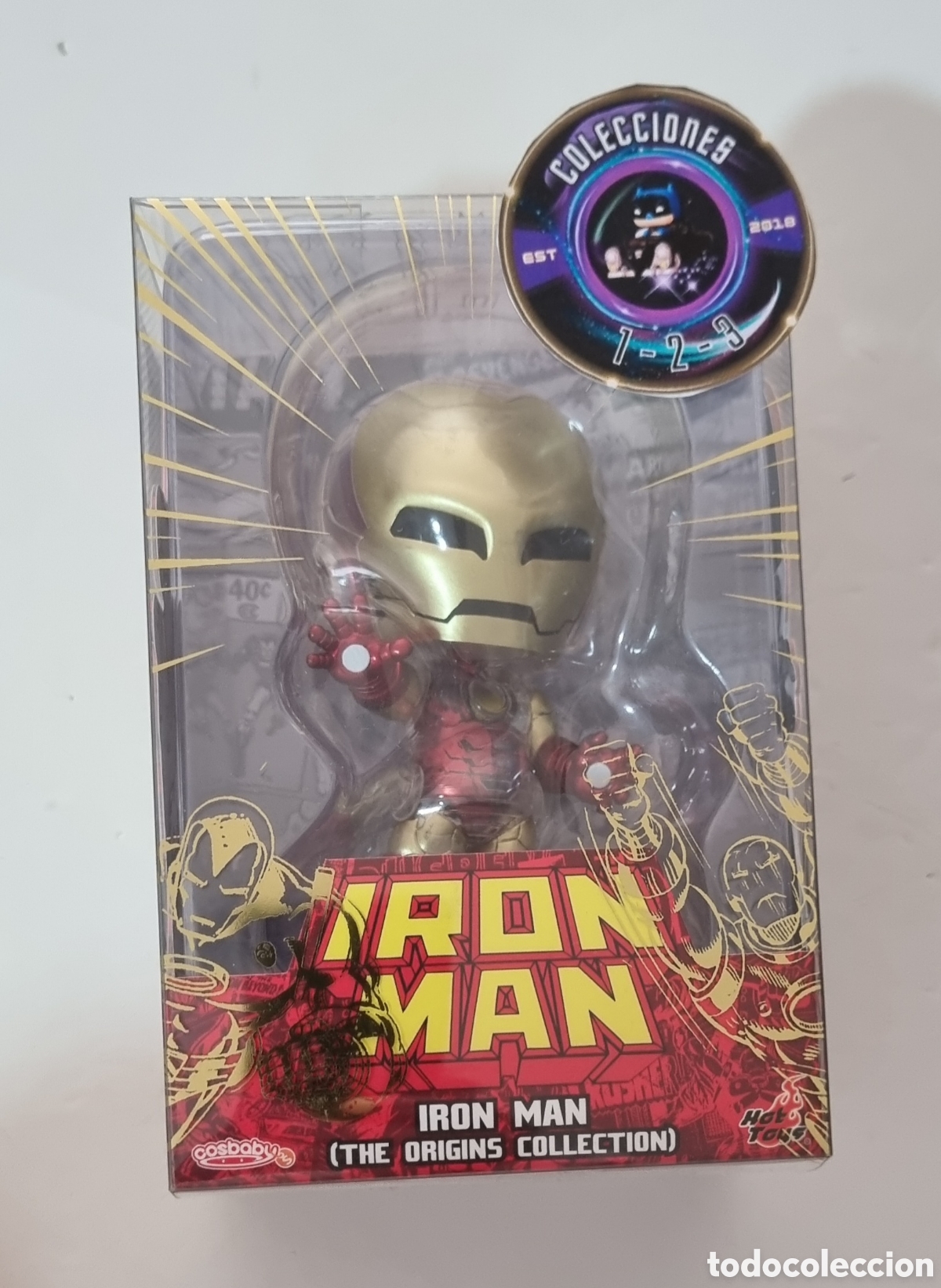 Figuras y mu&ntilde;ecos Marvel: Figura marvel comics cosbaby Iron Man - Foto 1