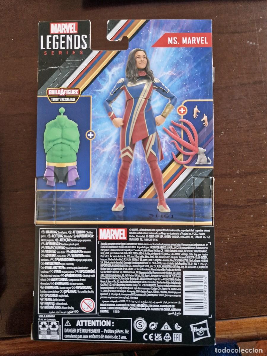 Figuras y mu&ntilde;ecos Marvel: Ms. MARVEL de marvel legends series - Foto 2