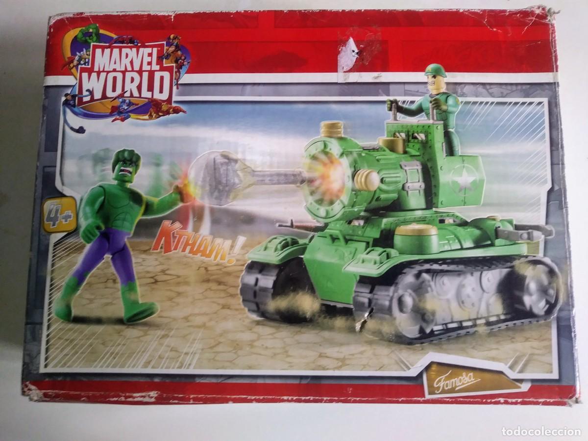 Figuras y mu&ntilde;ecos Marvel: MARVEL WORLD HULK VS SOLDIER FAMOSA 2006 - Foto 1