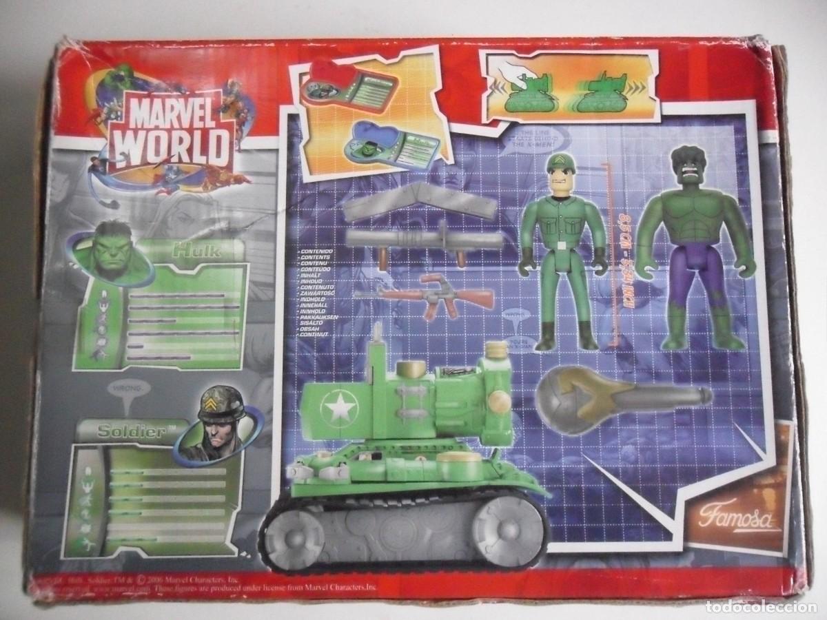Figuras y mu&ntilde;ecos Marvel: MARVEL WORLD HULK VS SOLDIER FAMOSA 2006 - Foto 2