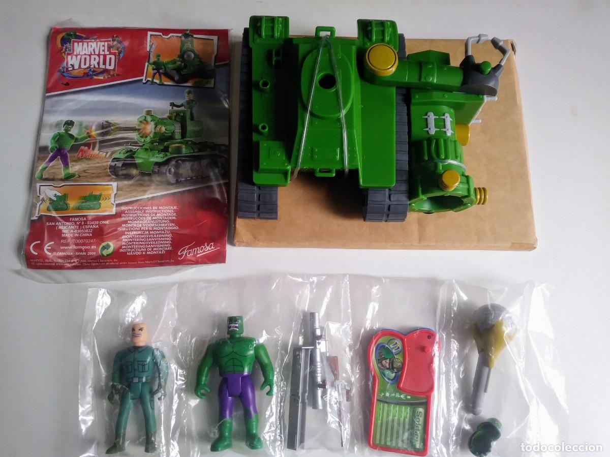 Figuras y mu&ntilde;ecos Marvel: MARVEL WORLD HULK VS SOLDIER FAMOSA 2006 - Foto 3