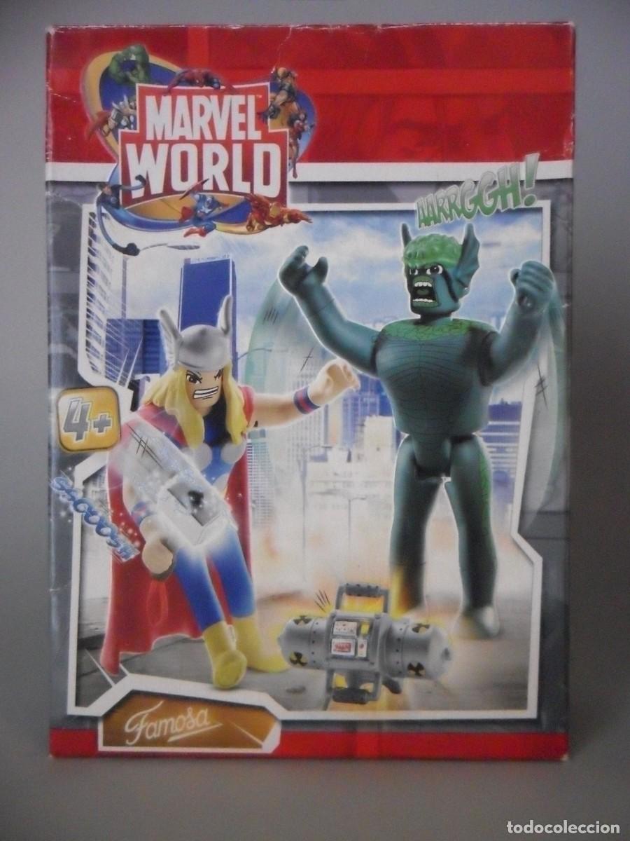 Figuras y mu&ntilde;ecos Marvel: MARVEL WORLD THOR & ABOBINATION FAMOSA 2006 - Foto 1
