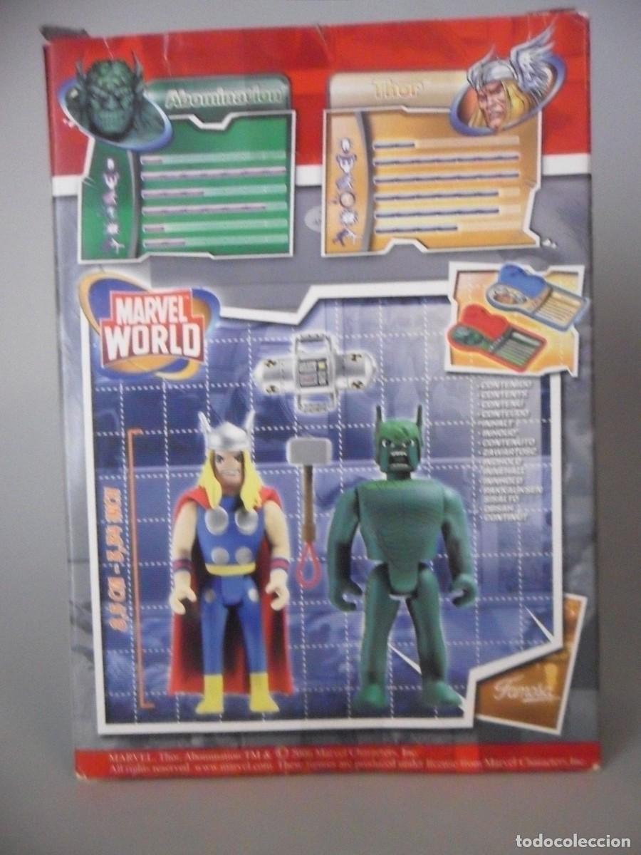 Figuras y mu&ntilde;ecos Marvel: MARVEL WORLD THOR & ABOBINATION FAMOSA 2006 - Foto 4