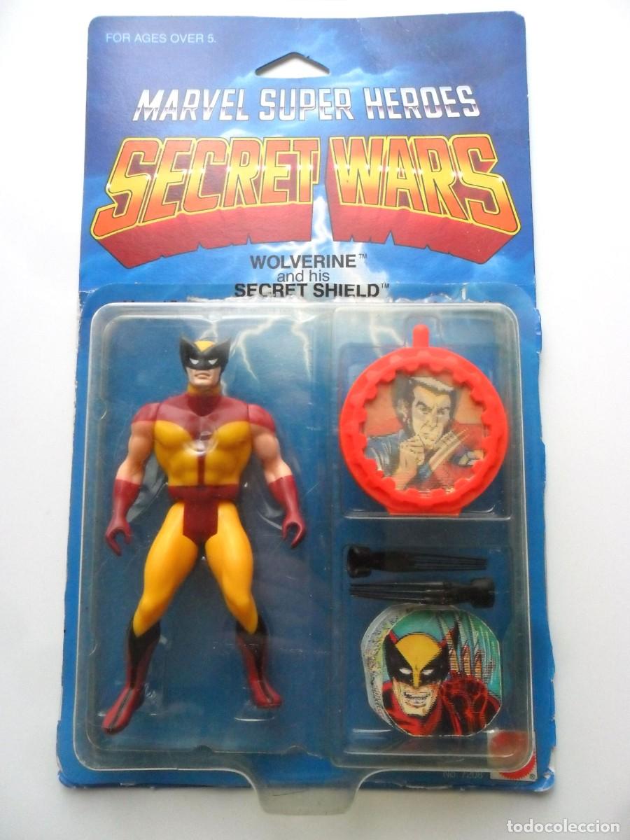 Figuras y mu&ntilde;ecos Marvel: MARVEL SECRET WARS WOLVERINE BLACK CLAWS MATTEL 1984 - Foto 1