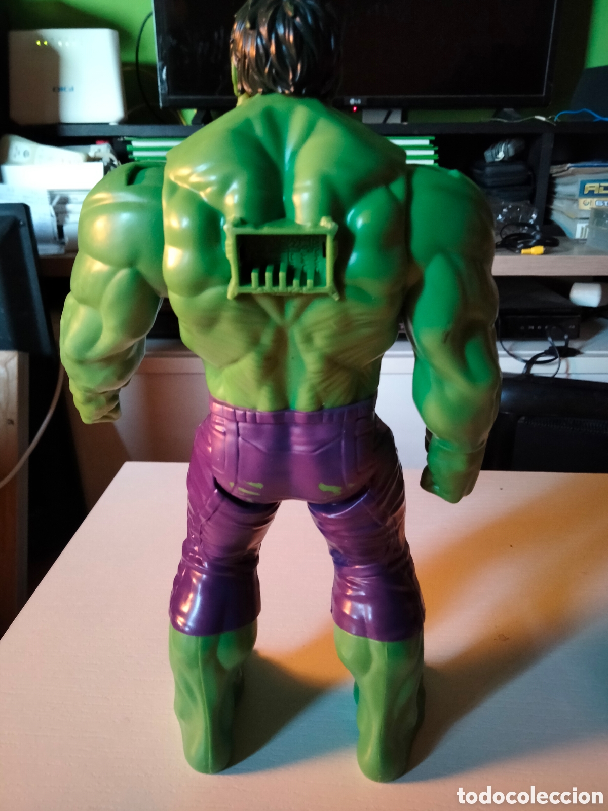 Figuras y mu&ntilde;ecos Marvel: Figura El incre&iacute;ble Hulk. Marvel Hasbro 2017 - Foto 2