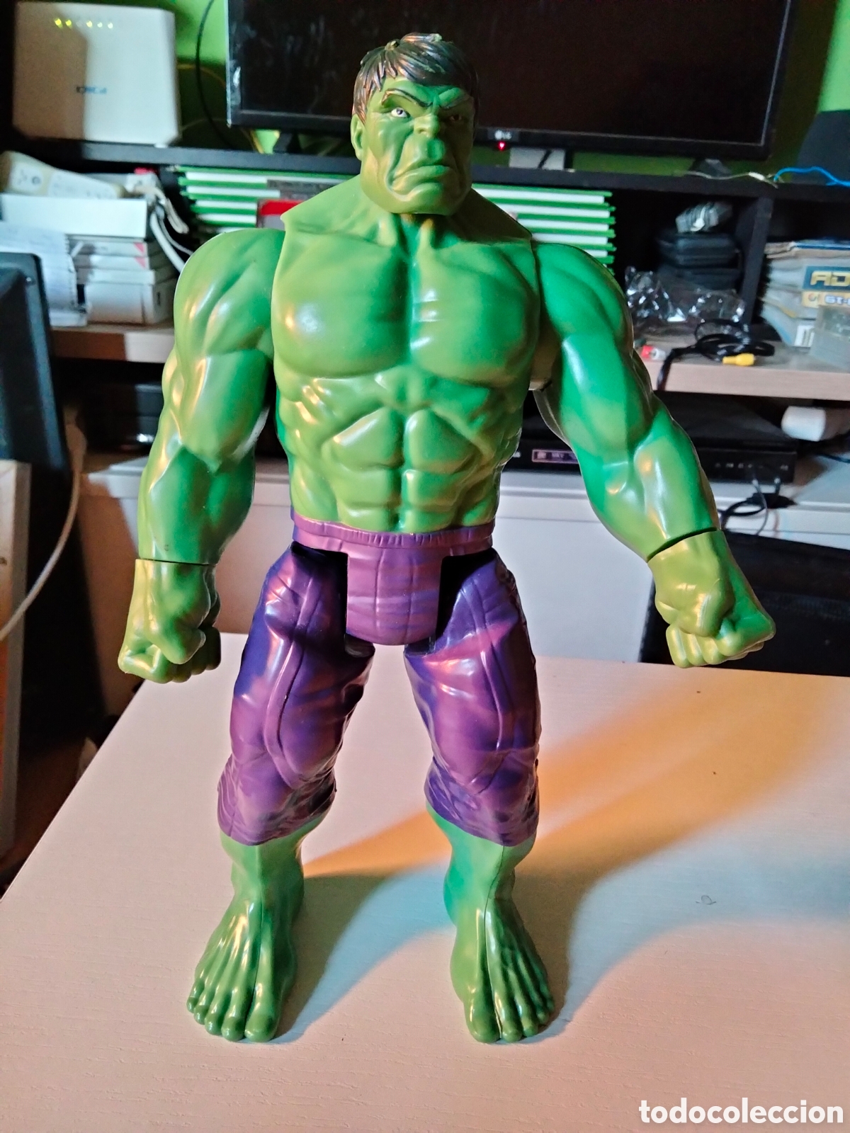 Figuras y mu&ntilde;ecos Marvel: Figura El incre&iacute;ble Hulk. Marvel Hasbro 2017 - Foto 1