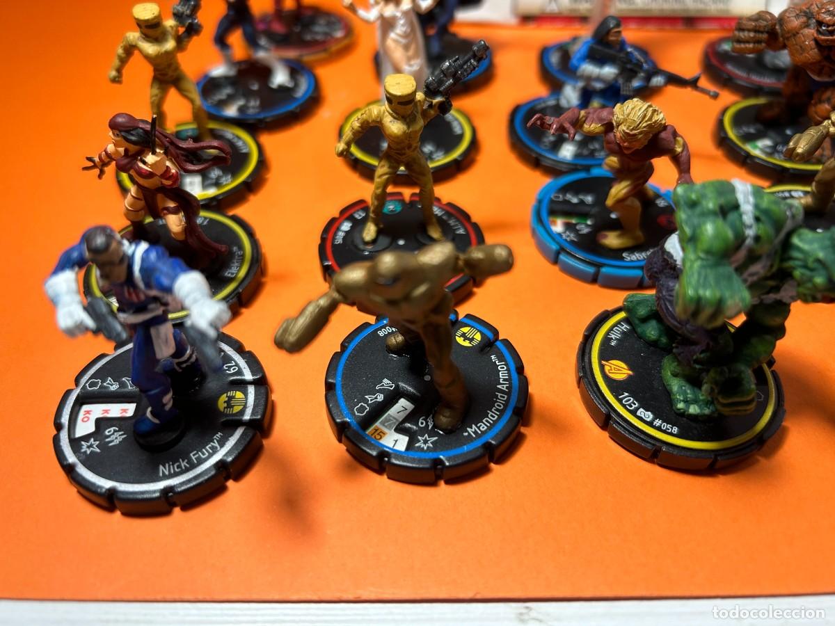 Figuras y mu&ntilde;ecos Marvel: LOTE FIGURAS HEROCLIX DE MARVEL - Foto 3