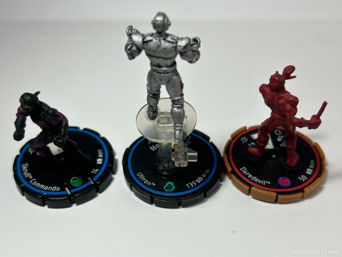 Figuras y mu&ntilde;ecos Marvel: LOTE FIGURAS HEROCLIX DE MARVEL - Foto 14