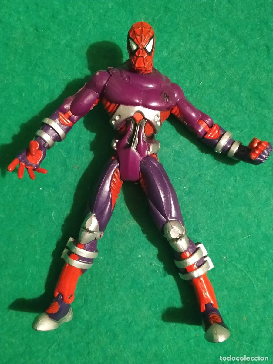 Figuras y mu&ntilde;ecos Marvel: Cyberfighter Spiderman Marvel Toy Biz - Foto 2