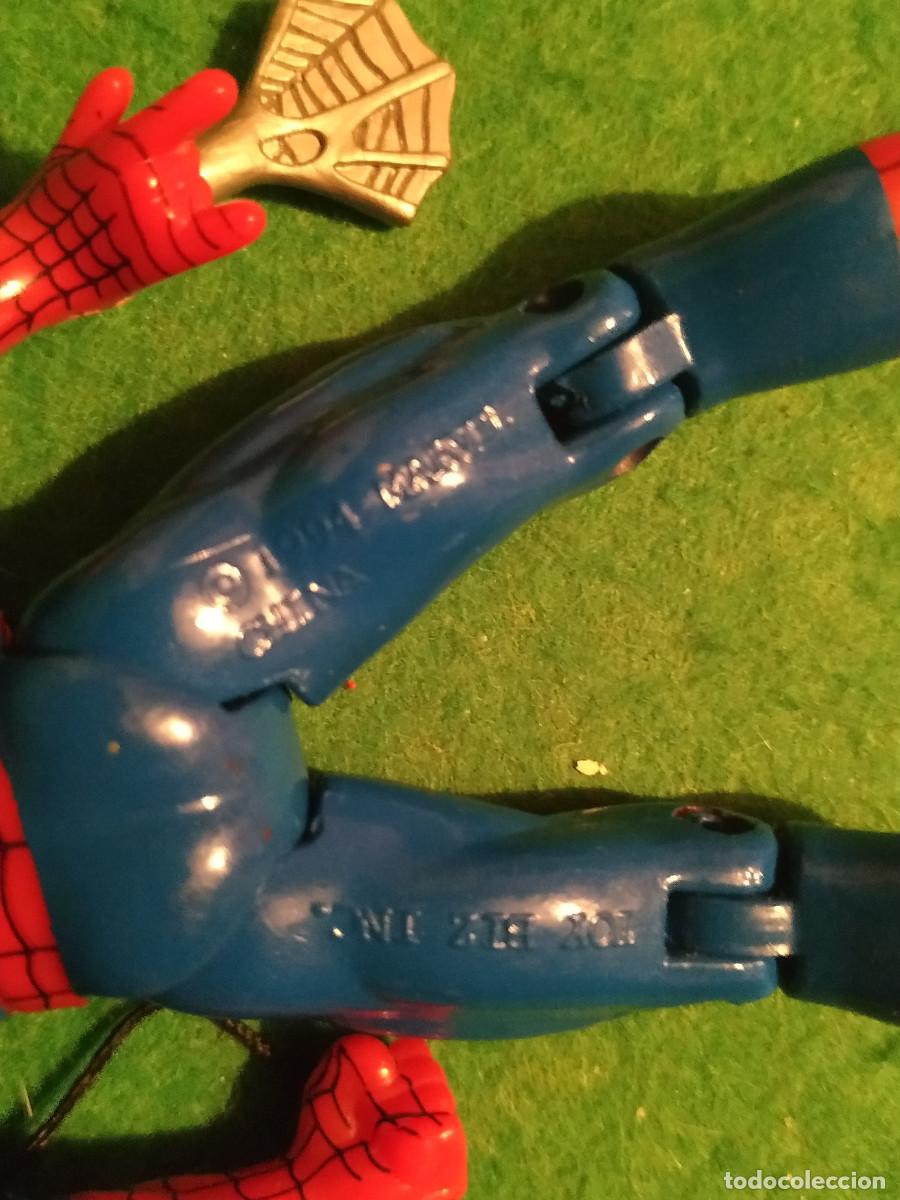 Figuras y mu&ntilde;ecos Marvel: Spiderman Web Climbing vintage Marvel Toy Biz - Foto 9
