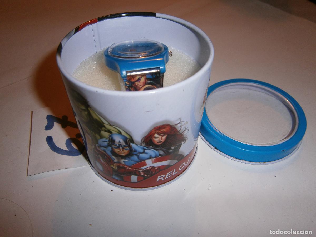 Figuras y mu&ntilde;ecos Marvel: RELOJ NUEVO SUPER HEROE - IRONMAN - EN SU CAJA - Foto 1