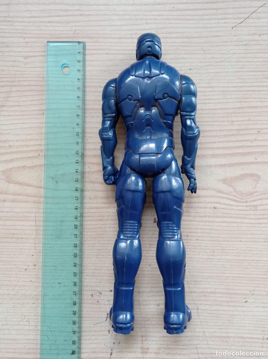 Figuras y mu&ntilde;ecos Marvel: Figura Iron Man Blue Marvel - 2013 - Hasbro - Foto 2