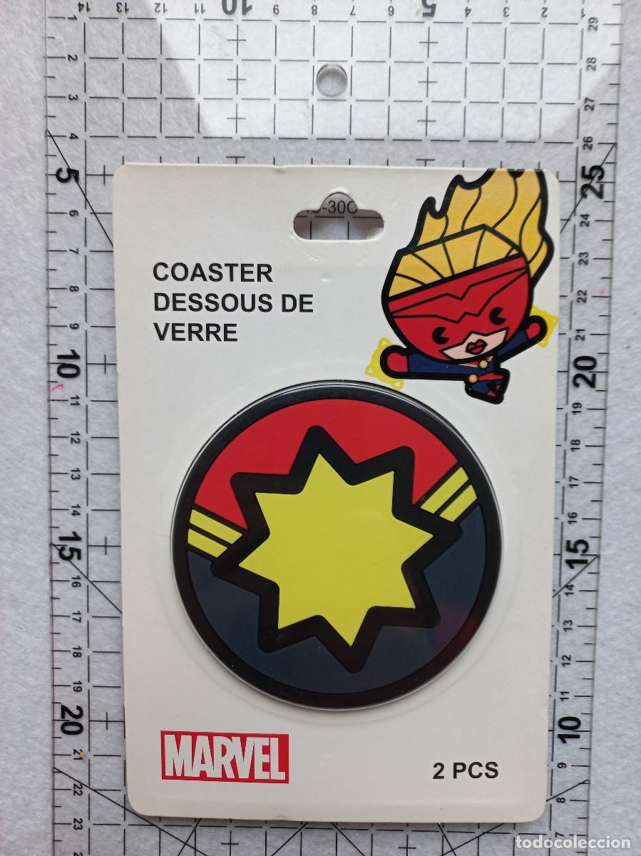 Figuras y mu&ntilde;ecos Marvel: Marvel - Conjunto de 2 posavasos - Foto 1