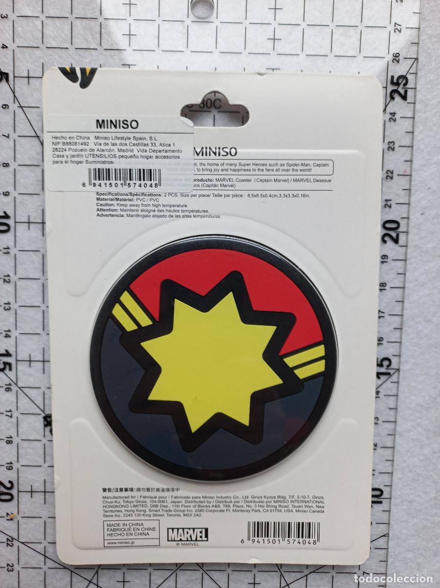 Figuras y mu&ntilde;ecos Marvel: Marvel - Conjunto de 2 posavasos - Foto 2