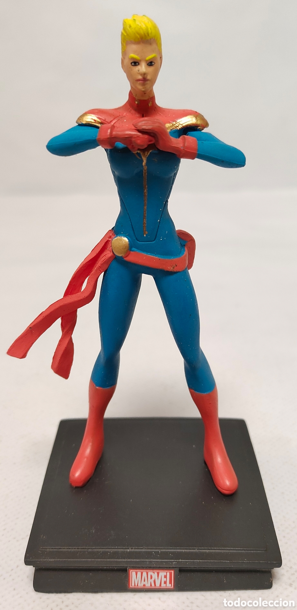 Figuras y mu&ntilde;ecos Marvel: Capitana Marvel Figura De Plomo Salvat - Foto 2