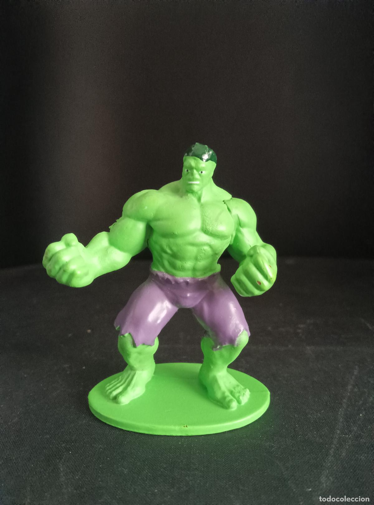 Figuras y mu&ntilde;ecos Marvel: HULK - FIGURA PVC CON BASE - MARVEL LOS VENGADORES - 7CM. - Foto 1