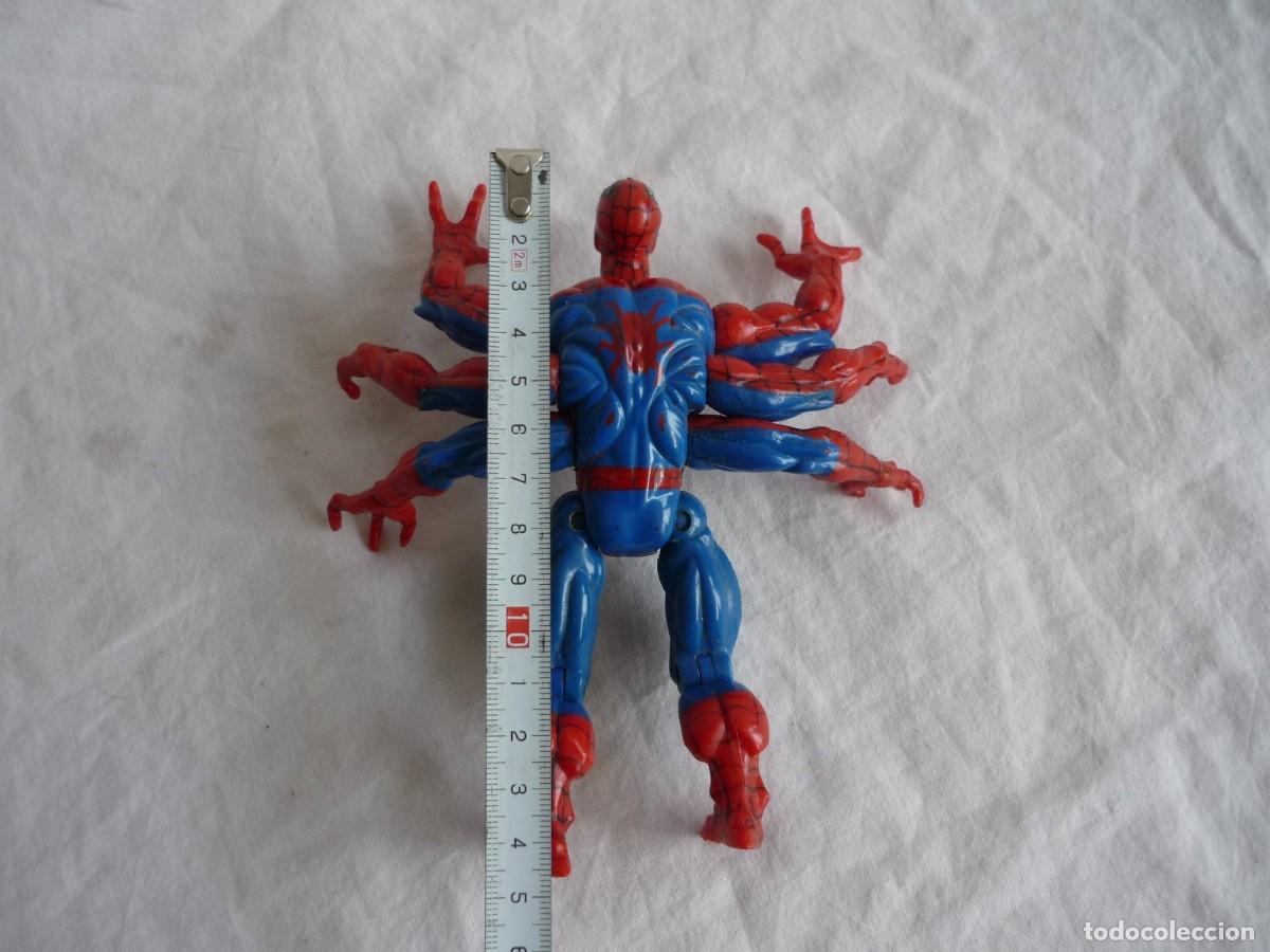 Figuras y mu&ntilde;ecos Marvel: Figura de acci&oacute;n Spiderman 6 brazos Marvel, 1996 - Foto 6