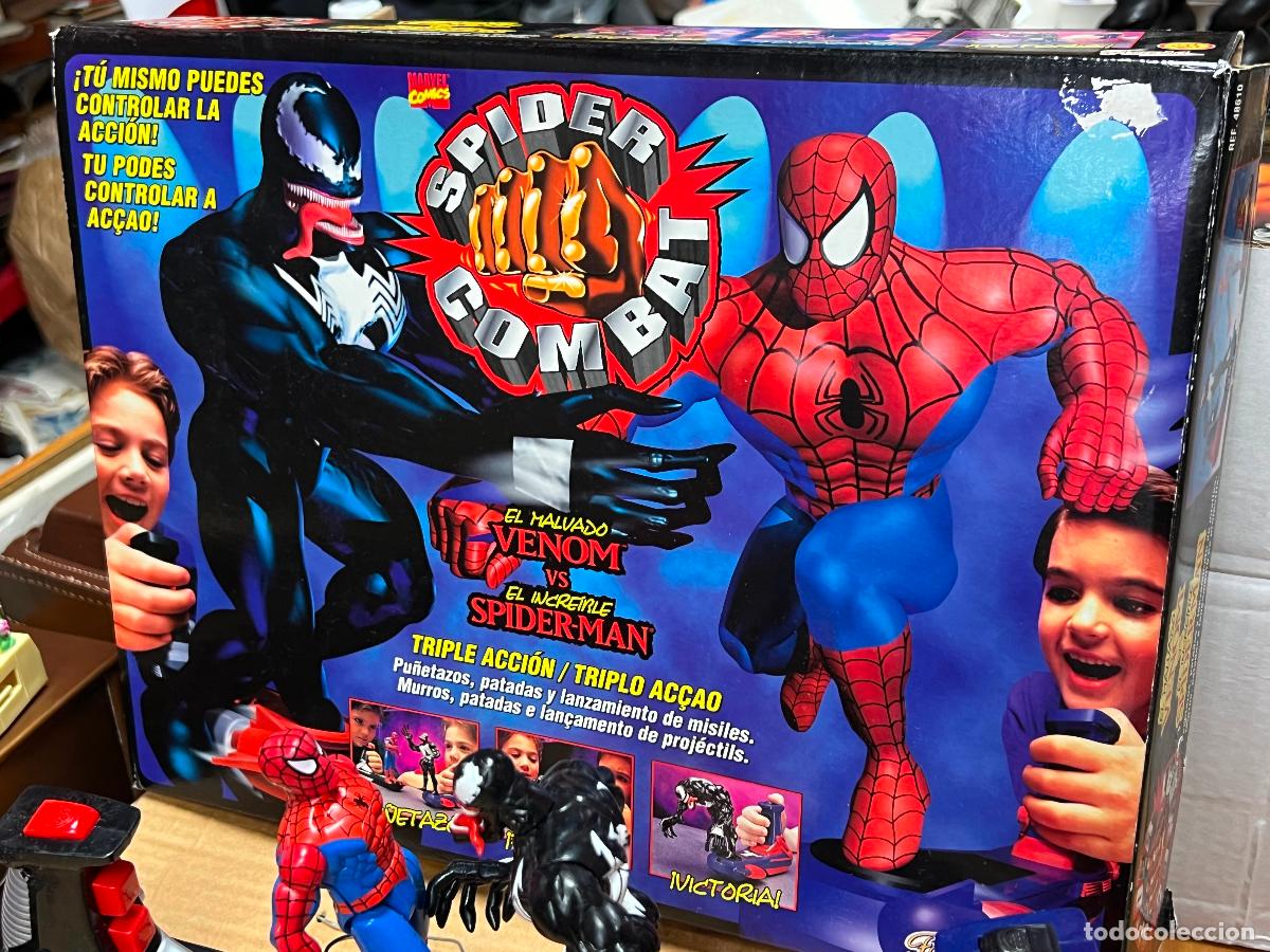 Figuras y mu&ntilde;ecos Marvel: espectacular spider combat karate fighter spiderman venom - Foto 3