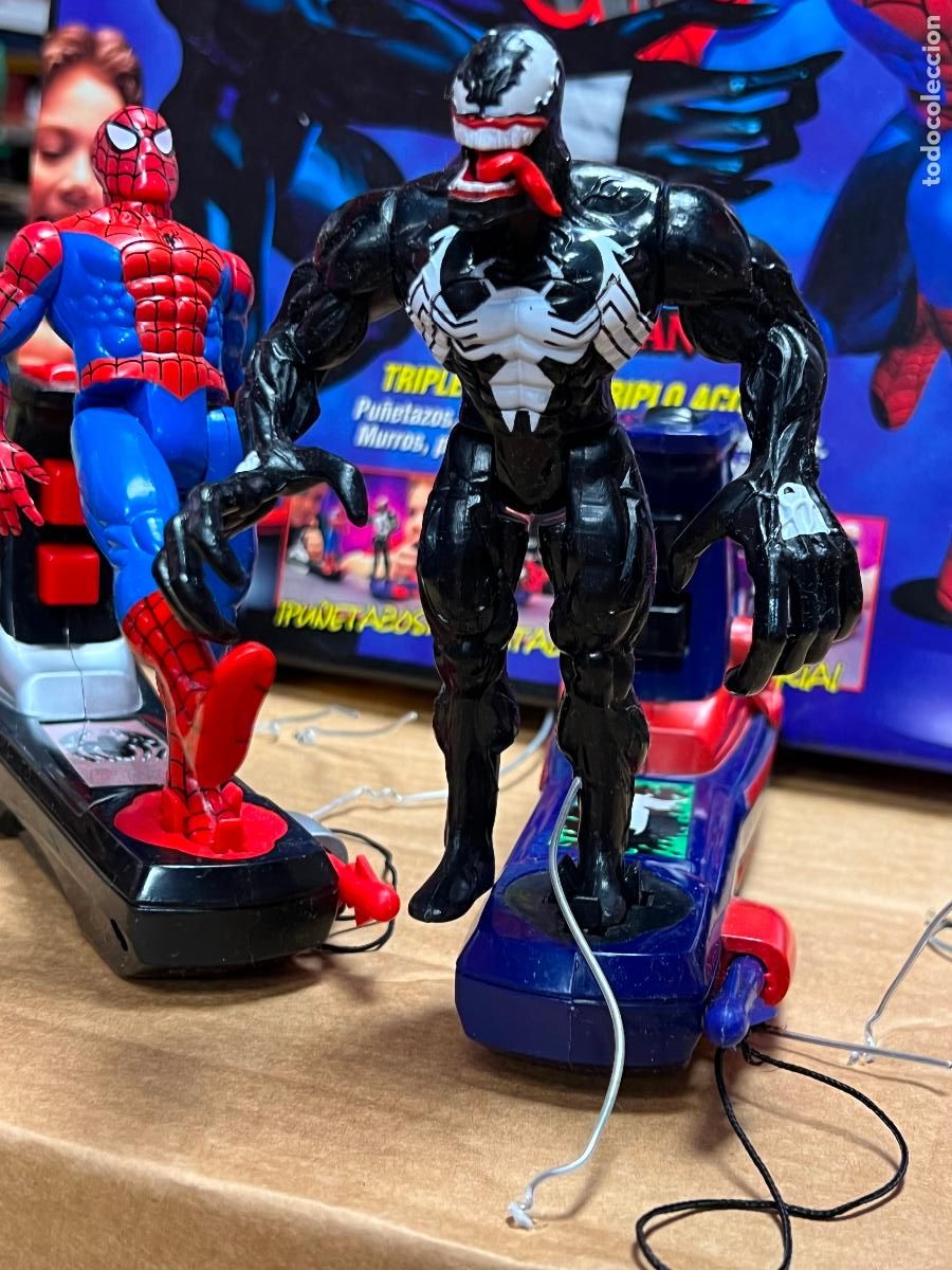 Figuras y mu&ntilde;ecos Marvel: espectacular spider combat karate fighter spiderman venom - Foto 5