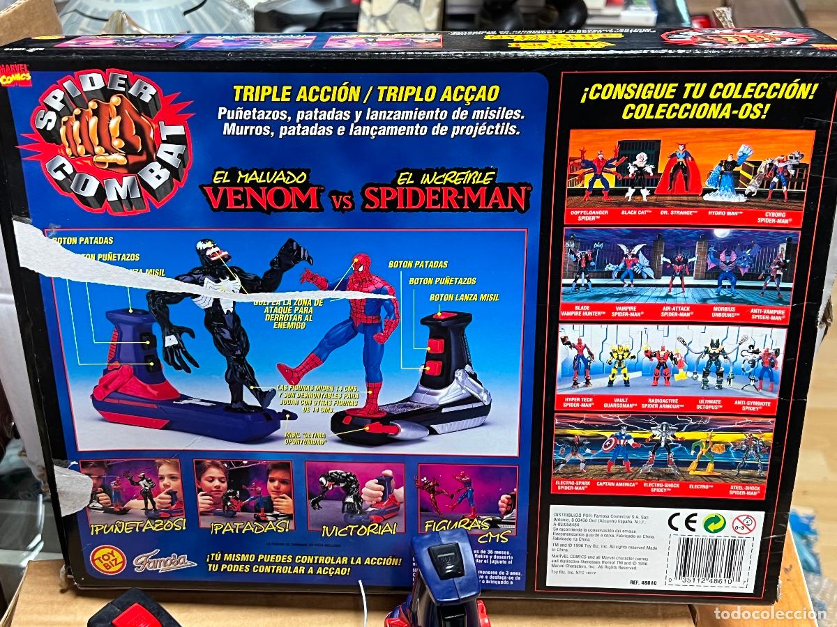 Figuras y mu&ntilde;ecos Marvel: espectacular spider combat karate fighter spiderman venom - Foto 6