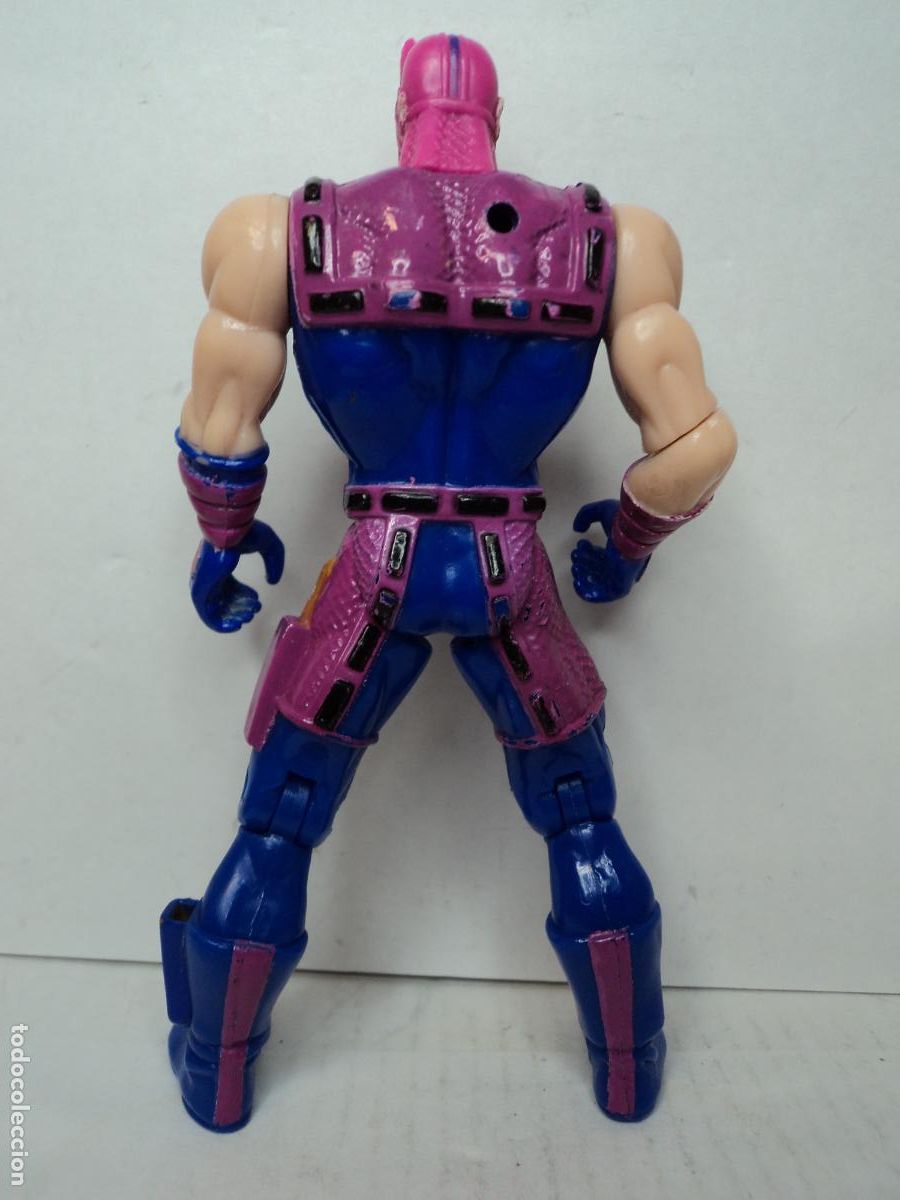 Figuras y mu&ntilde;ecos Marvel: FIGURA MARVEL HAWKEYE (IRON MAN SERIES) 1995 HASBRO - Foto 2