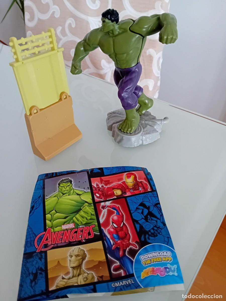 Figuras y mu&ntilde;ecos Marvel: HULK LA MASA AVENGERS MARVEL ARTICULADO 12 CM NUEVO - Foto 1