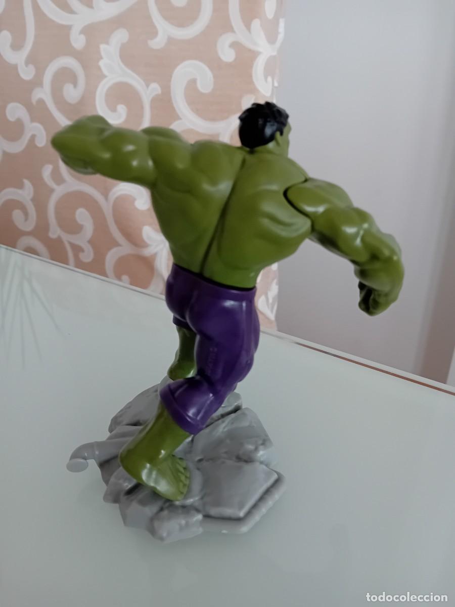 Figuras y mu&ntilde;ecos Marvel: HULK LA MASA AVENGERS MARVEL ARTICULADO 12 CM NUEVO - Foto 3