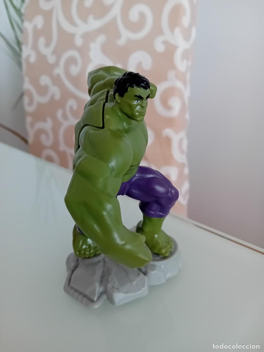 Figuras y mu&ntilde;ecos Marvel: HULK LA MASA AVENGERS MARVEL ARTICULADO 12 CM NUEVO - Foto 4