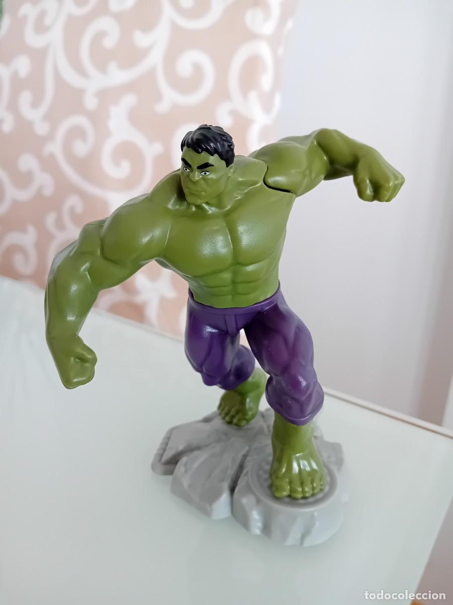 Figuras y mu&ntilde;ecos Marvel: HULK LA MASA AVENGERS MARVEL ARTICULADO 12 CM NUEVO - Foto 6