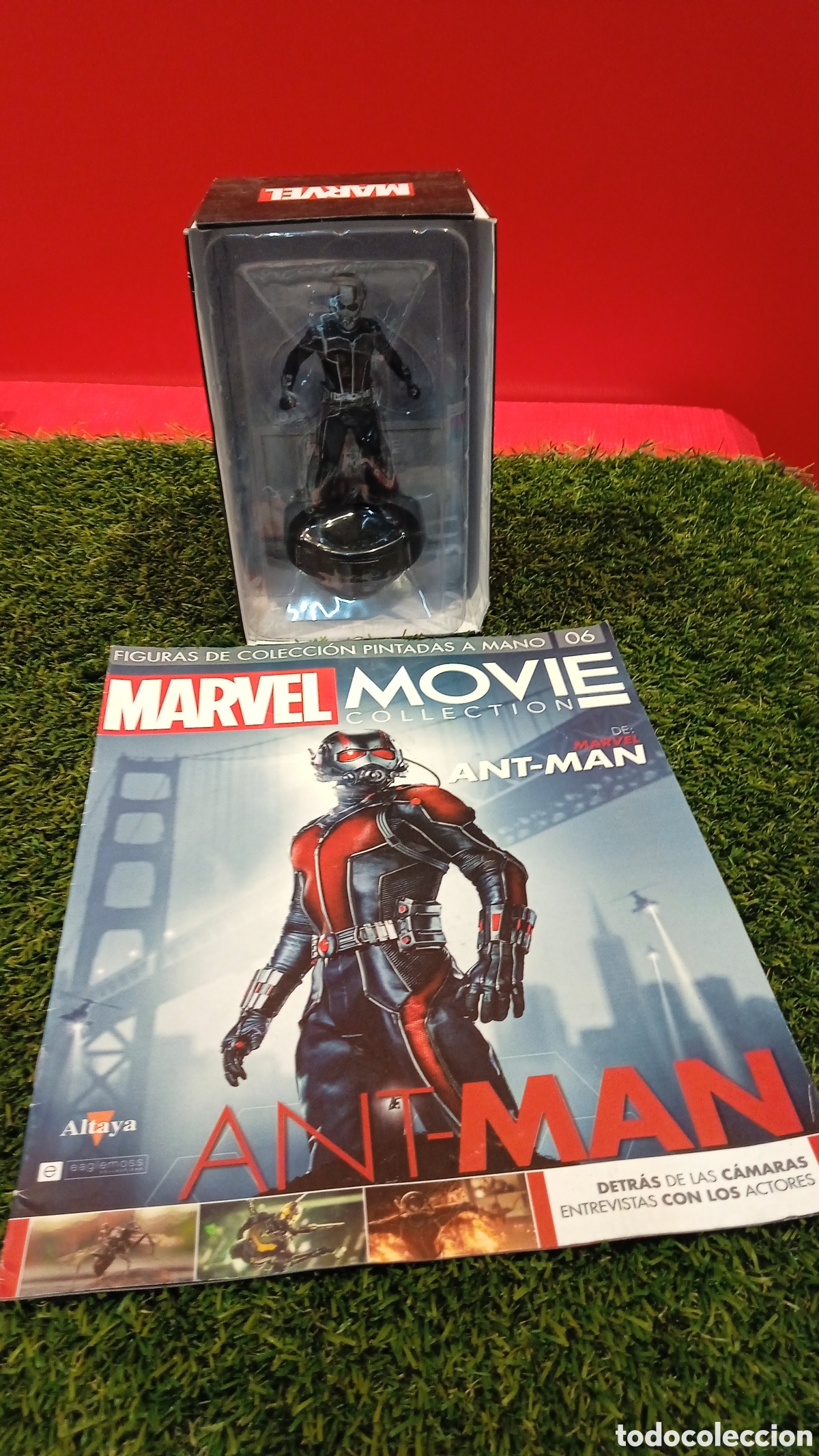 Figuras y mu&ntilde;ecos Marvel: FIGURA MARVEL ALTAYA 06 ANT MAN.CON CERTIFICADO. - Foto 1