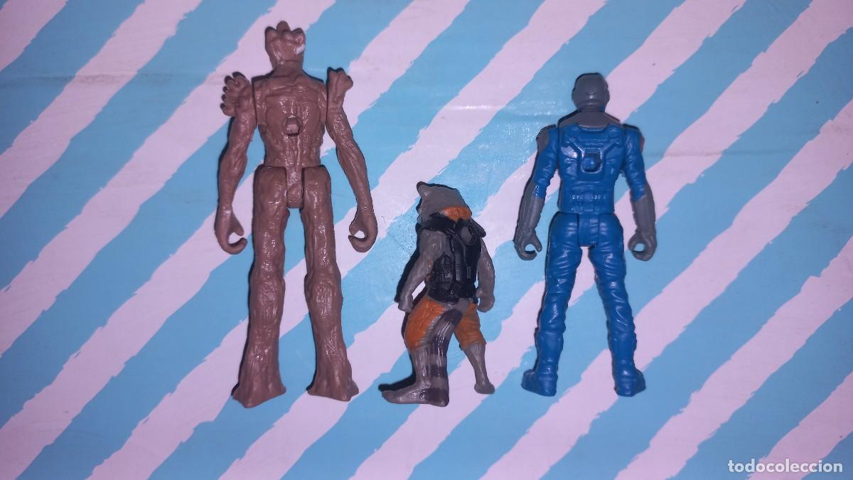 Figuras y mu&ntilde;ecos Marvel: Lote de 3 Guardianes de la Galaxia - Marvel- Hasbro - 2014 - Foto 3