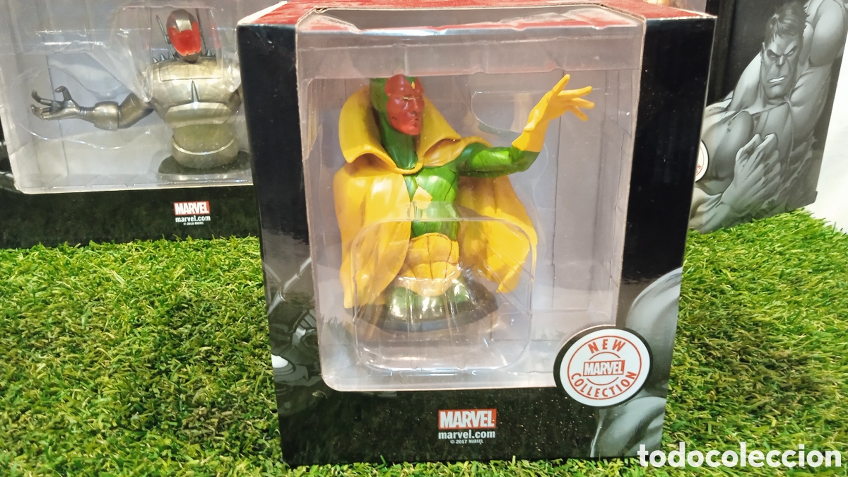 Figuras y mu&ntilde;ecos Marvel: LOTE DE 4 BUSTOS MARVER NEW COLLECTION.2017. - Foto 3