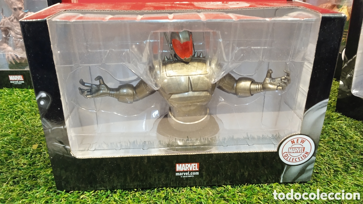 Figuras y mu&ntilde;ecos Marvel: LOTE DE 4 BUSTOS MARVER NEW COLLECTION.2017. - Foto 4