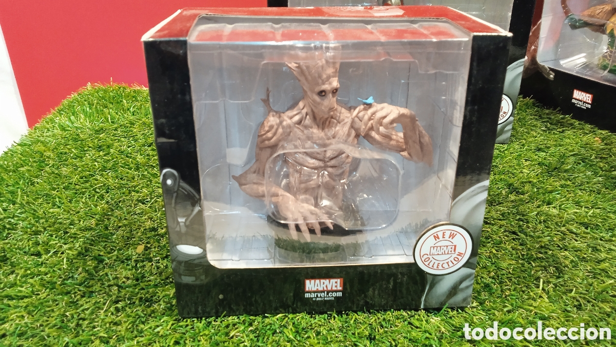 Figuras y mu&ntilde;ecos Marvel: LOTE DE 4 BUSTOS MARVER NEW COLLECTION.2017. - Foto 5