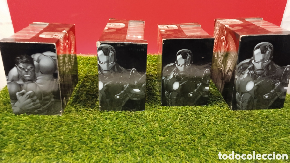 Figuras y mu&ntilde;ecos Marvel: LOTE DE 4 BUSTOS MARVER NEW COLLECTION.2017. - Foto 6