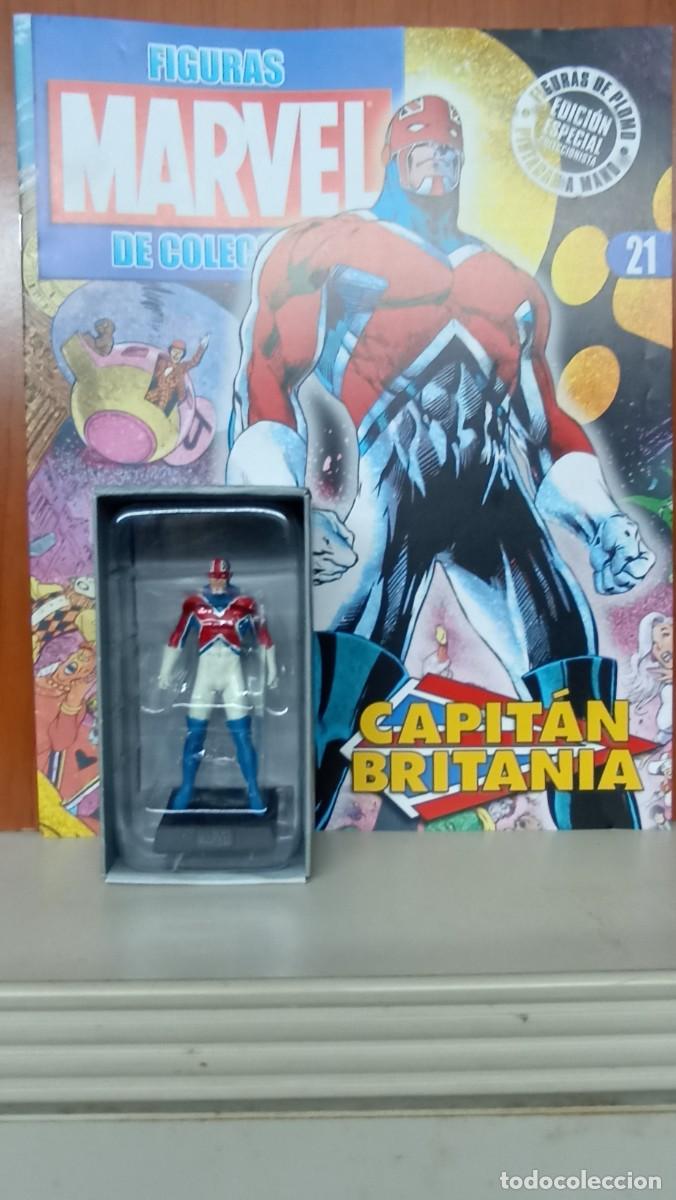 Figuras y mu&ntilde;ecos Marvel: CAPITAN BRITANIA N&ordm; 21 MARVEL ALTAYA - Foto 1