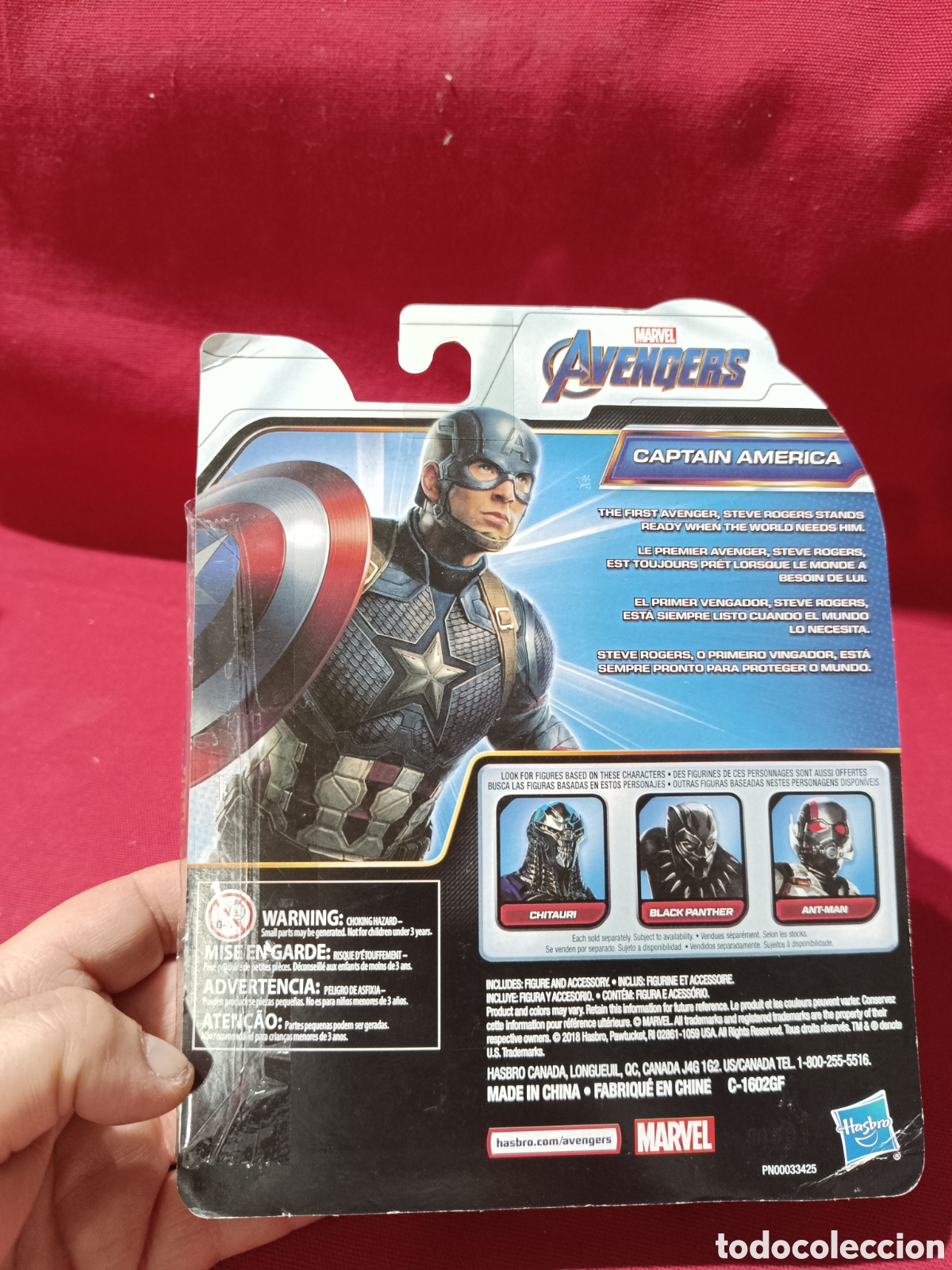Figuras y mu&ntilde;ecos Marvel: Capitan Am&eacute;rica THE Avengers Hasbro 2018 - Foto 2