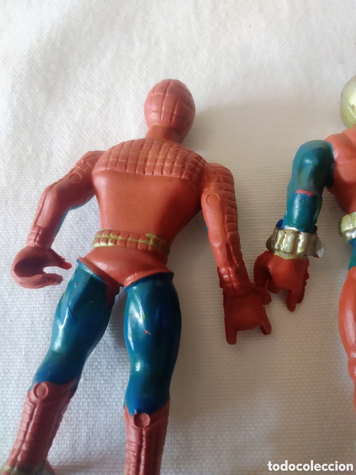 Figuras y mu&ntilde;ecos Marvel: PAREJA DE ANTIGUOS SPIDERMAN MARVEL BOOTLEG - Foto 9