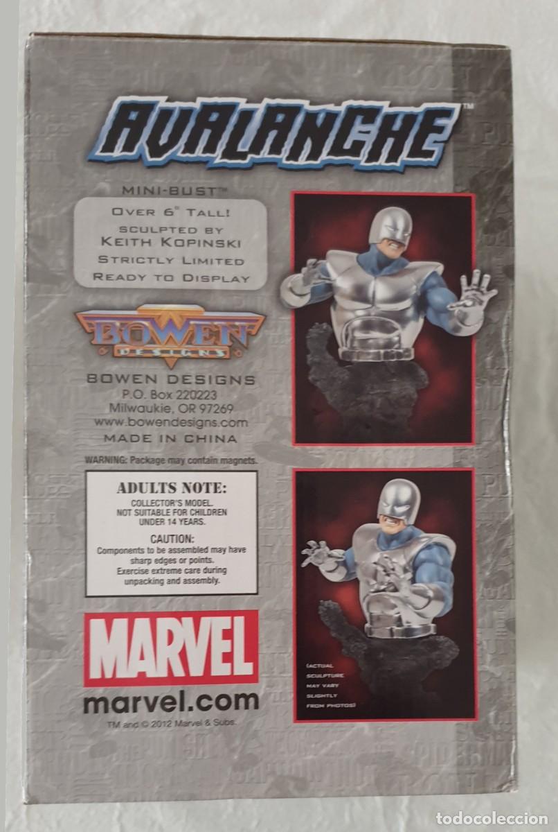 Figuras y mu&ntilde;ecos Marvel: Busto AVALANCHA - AVALANCHE (X-Men). Bowen Designs 2012. - Foto 3