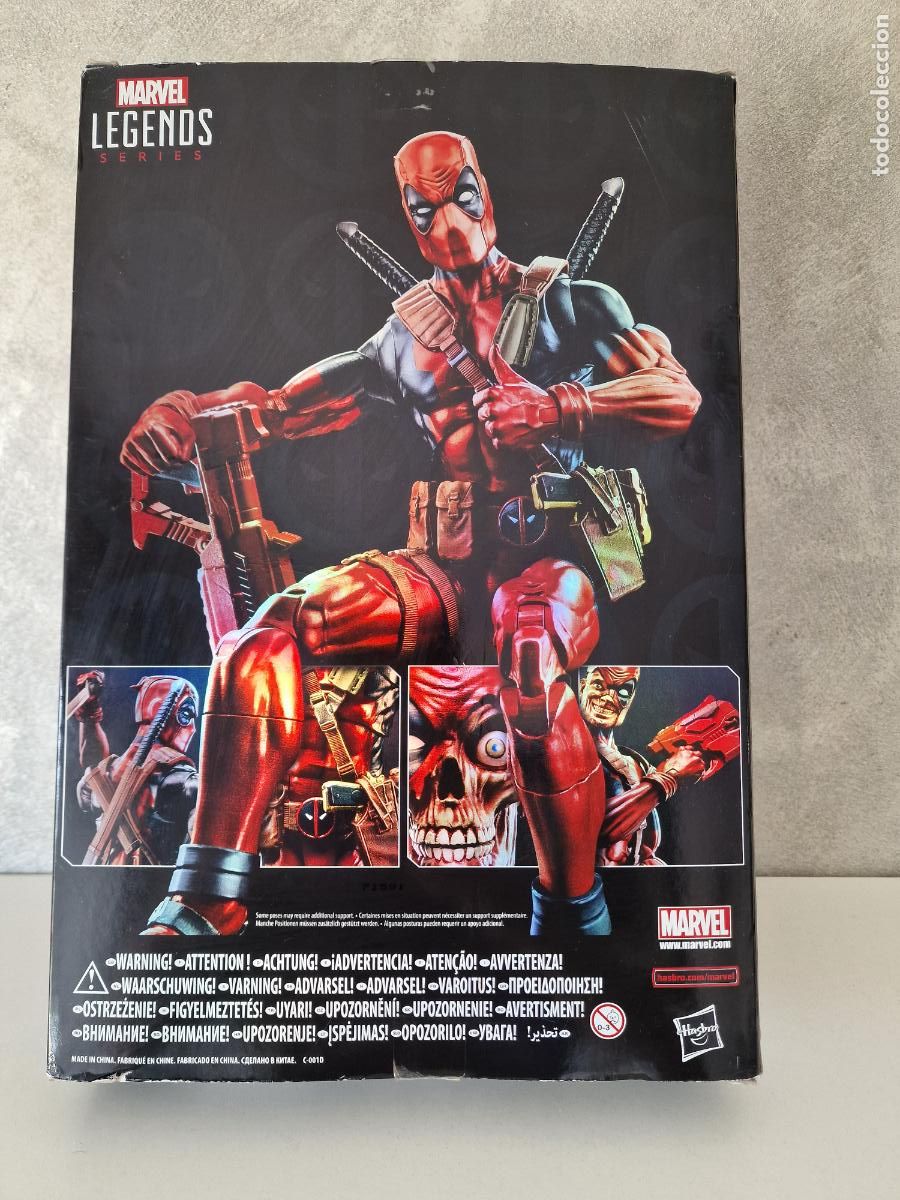 Figuras y mu&ntilde;ecos Marvel: FIGURA DEADPOOL MARVEL LEGENDS 30 CM - Foto 5