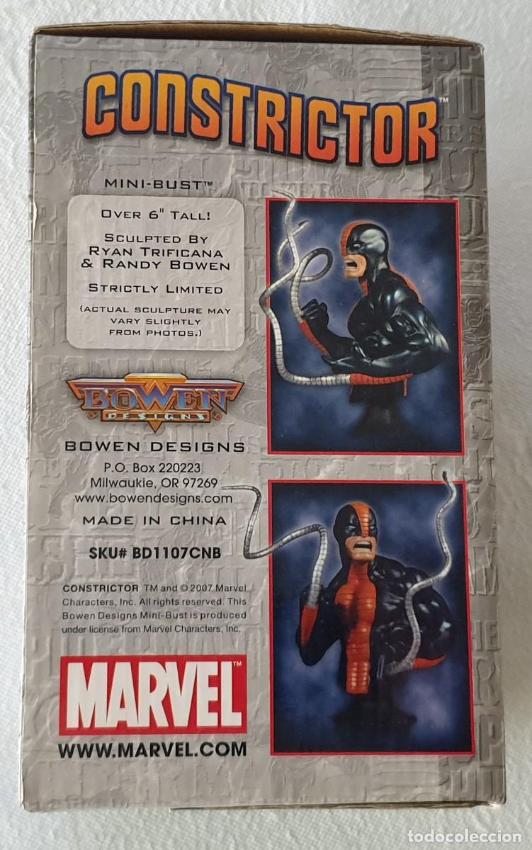 Figuras y mu&ntilde;ecos Marvel: Busto CONSTRICTOR. Bowen Designs 2007. - Foto 3